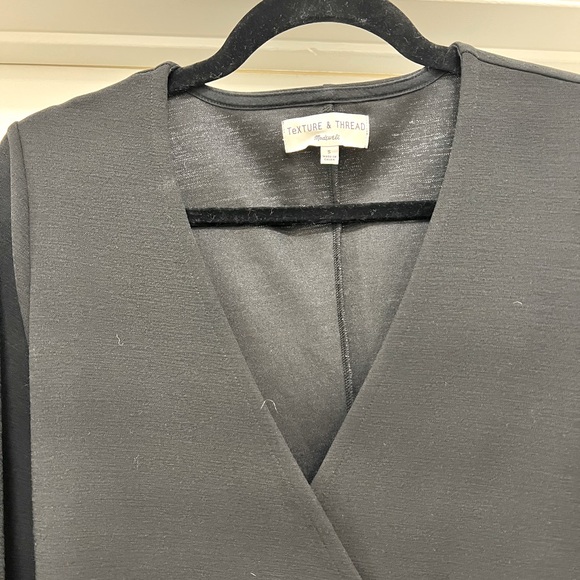 Madewell Texture & Thread Faux Wrap Tie Dress - Picture 7 of 12